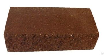 Кирпич декоративный шоколад колотый 250х90х88