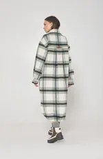 Пальто-Рубашка Alexandra Talalay AC008 зеленое