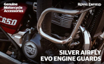 Дуги безопасности Royal Enfield, хромированные, арт. KXA00341