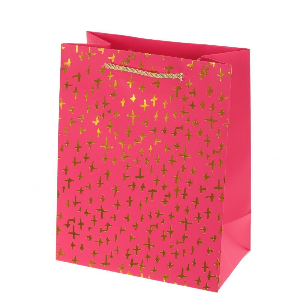 GAEM Пакет подарочный (бумага 210г/м2, блок микс 12шт), L18 W10 H23 см, 4в.