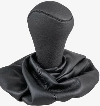 Ручка КПП с кожаным чехлом 2108 черная 4656