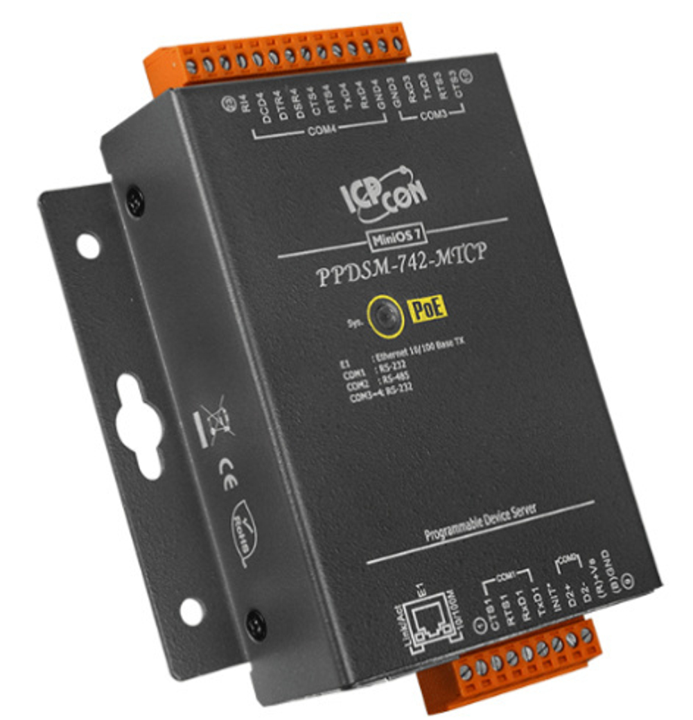 Преобразователь ICP DAS PPDSM-742-MTCP CR