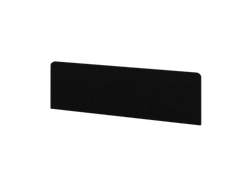 Экран фронтальный ЛДСП ткань Romeo 1200х370х32 512074-012 Обсидиан