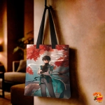 Сумка шоппер с принтом Honkai Star Rail