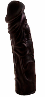 Страпон на креплении для мужчин и женщин. Премиум класс "S" 8 дюймов (Цвет: черный)