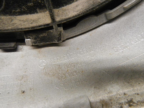 Накладка решетки радиатора Mercedes S C217 (13-17)