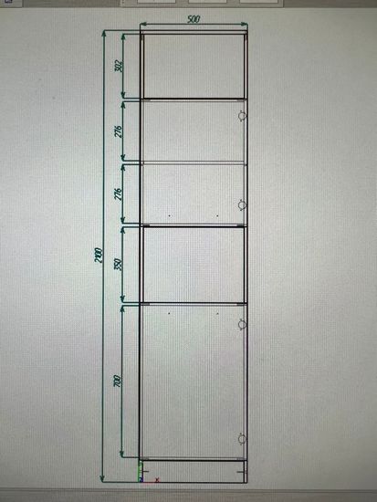 Шкаф-пенал ТОКИО-10 правый