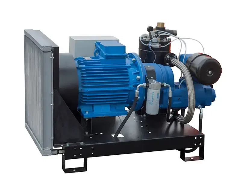 Винтовой компрессор ЗИФ-СВЭ-7,8/0,7 без кожуха цеховой -40°... +40°С