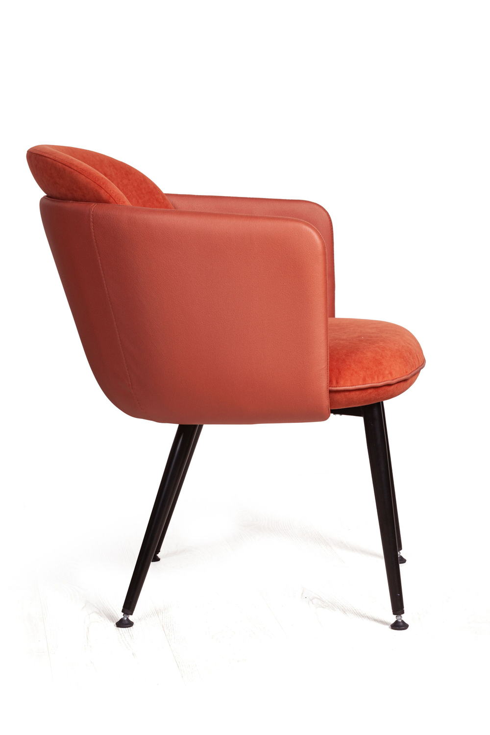 Стул с подлокотниками Phoenix (Феникс), ткань комбинированная с экокожей