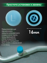 Колпачок на порт R134а, размер L, (RC-U07115), комплект 5 шт