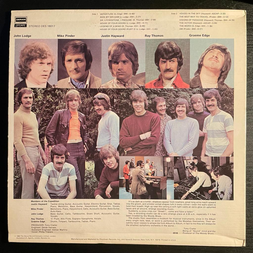 The Moody Blues- In Search Of The Lost Chord (США)