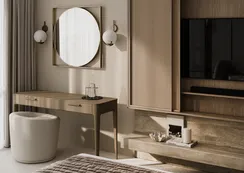 Консоль Type, массив дуба, 2 ящика, 140 см (натуральный дуб)