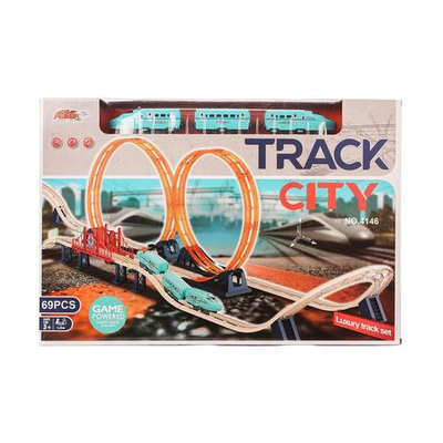 Автотрек на бат., коробка 4146