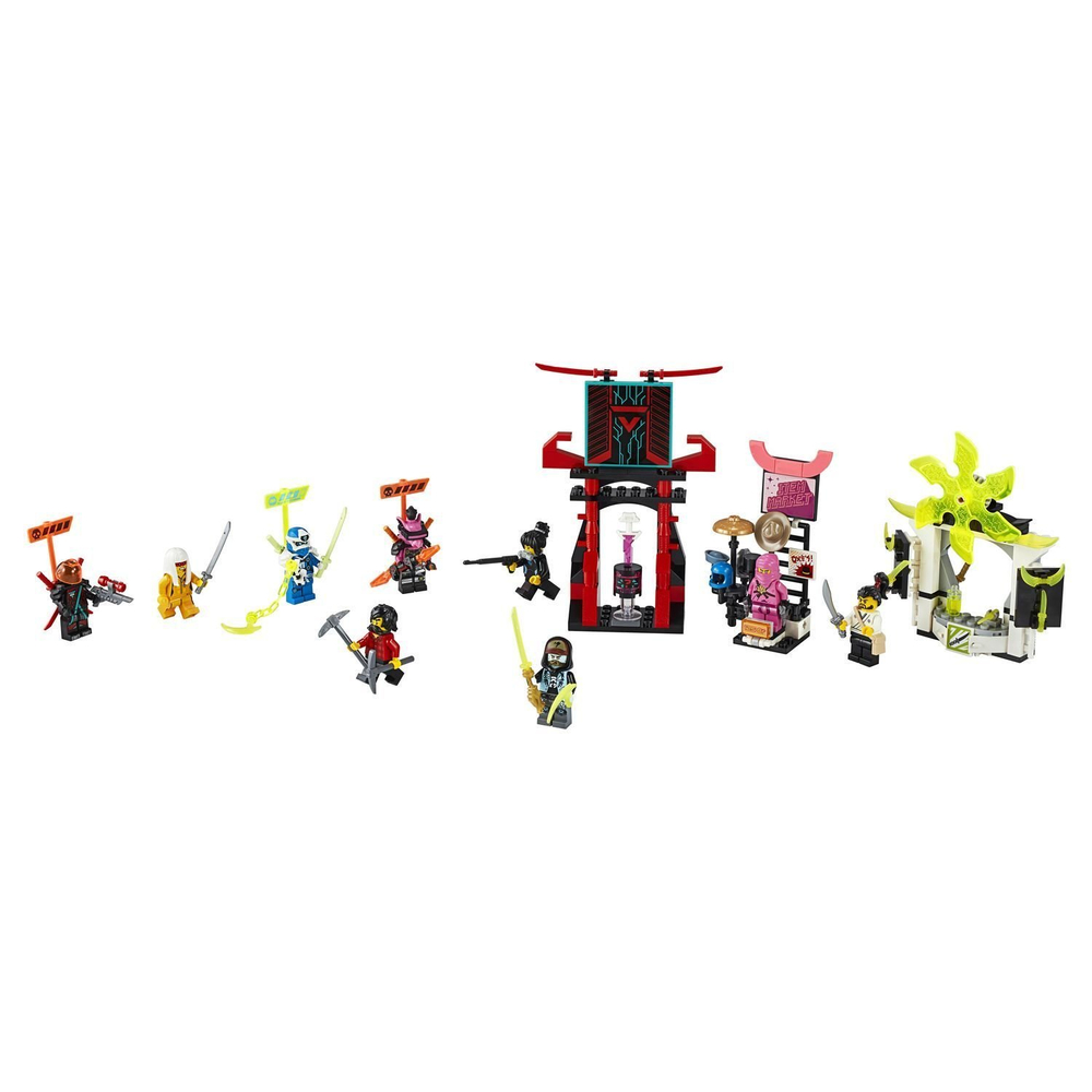 LEGO Ninjago: Киберрынок 71708 — Gamer's Market — Лего Ниндзяго