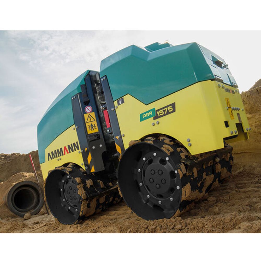 Каток траншейный AMMANN ARR/Rammax 1575 CI (Yanmar / 1.3 т)