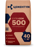 Цемент ExtraCEM 500 ЦЕМЕНТУМ 40 кг