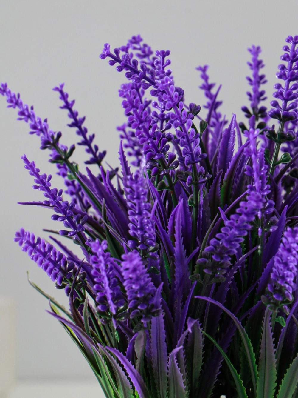 Искусственный цветок в горшке «Лаванда куст», 7.5×19 см, МИКС