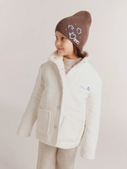 Телогрейка NEZABUDKA CHILD, молочный