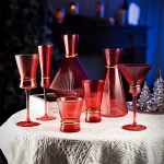 Стакан низкий 300мл «VIVALDI» в наборе 6шт, красный