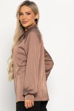 Блуза Элеонора (коричневая) Б14927-30М LT Collection