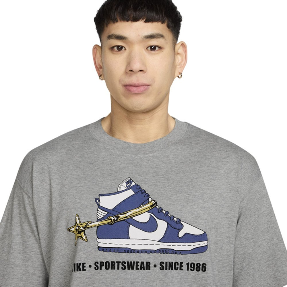 Баскетбольная футболка Nike Max90 OC T-shirt Gray