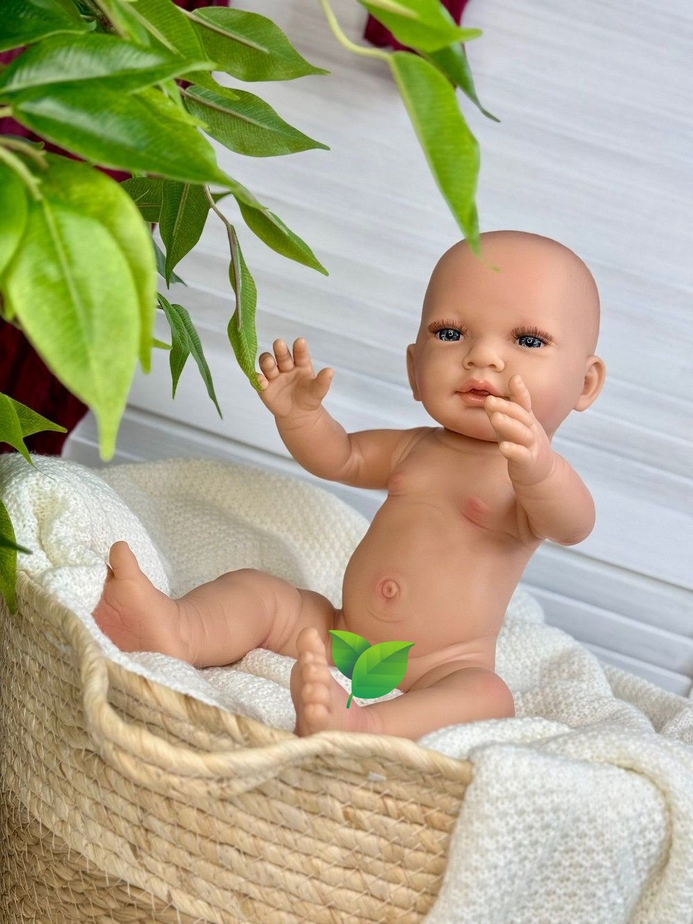 Кукла-пупс Marina and Pau 45cм без одежды (M07)