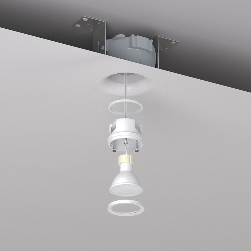 Встраиваемый светильник Denkirs INVIZ DK2080-WH