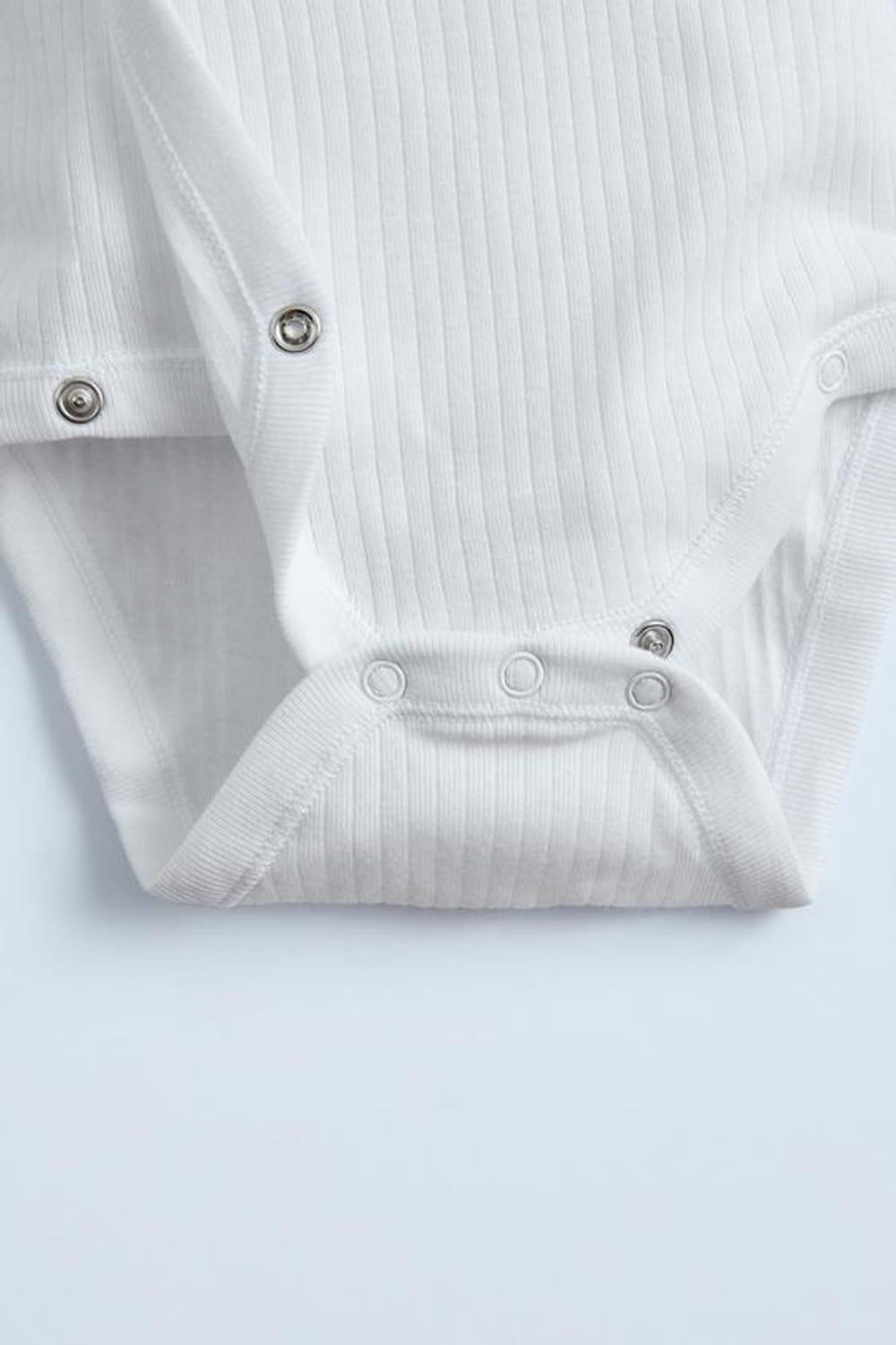 ZARA НАБОР ИЗ 3 БОДИ-КИМОНО С ДЛИННЫМИ РУКАВАМИ, БЕЛЫЙ