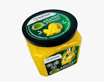 Пюре Ананас без сахара замороженное 500 гр Proff Puree