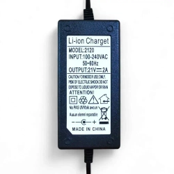 Зарядное устройство 21V 2A разъем 5.5x2.5мм для шуруповертов, Li-Ion аккумуляторов и электроотверток