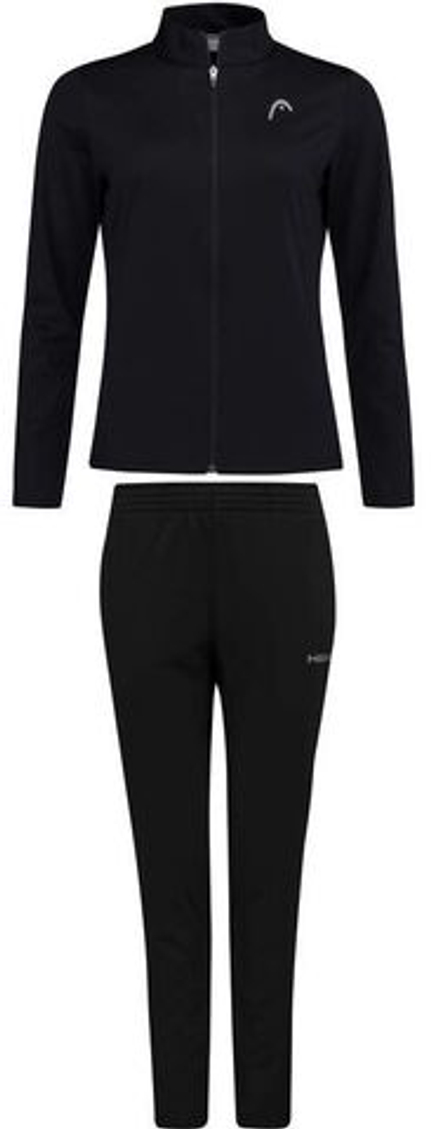 Женский теннисный костюм Head Easy Court Tracksuit W - черный