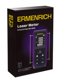 Лазерная рулетка Ermenrich Reel PRO GE80
