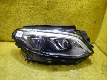 Битая Фара правая Mercedes GLE W166 (15-18) LED