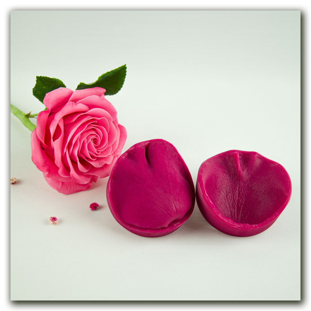 силиконовый молд лепесток розы