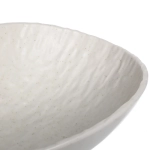 Салатница керамическая «Perfetto» 19,3*15,7*7см фактурный узор, бежевая