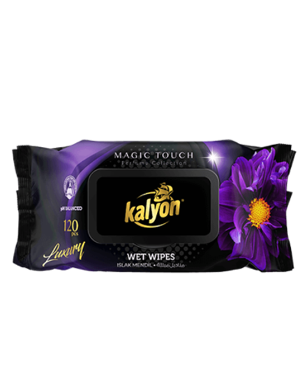 KALYON ВЛАЖНЫЕ САЛФЕТКИ ЛЮКС МАГИЧЕСКОЕ ПРИКОСНОВЕНИЕ 120 ШТ x 12