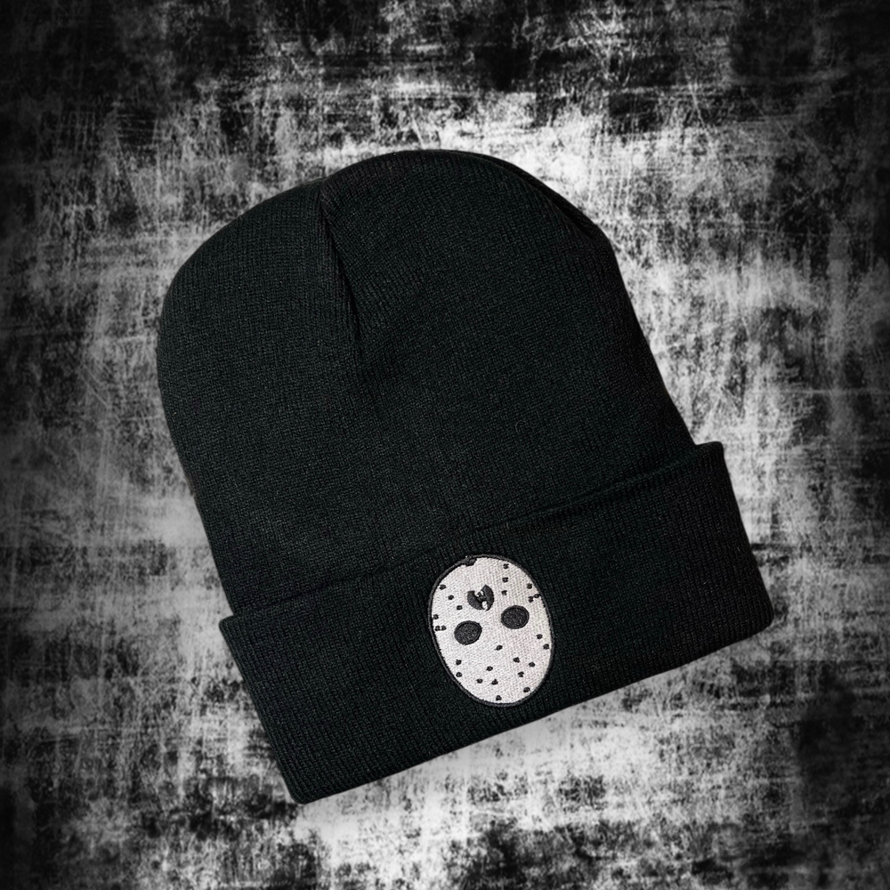 Шапка Ghostface Killah (Wu-Tang) black с подворотом