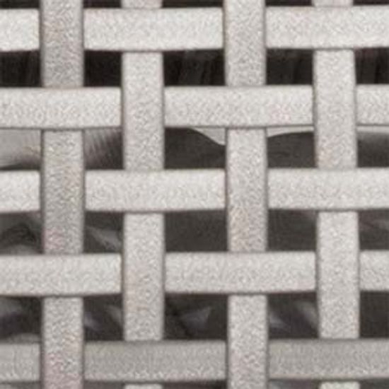 "Тито" журнальный столик из искусственного ротанга, цвет серый