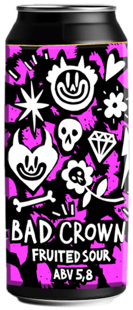 Пиво Селфмэйд Бэд Краун / Selfmade Bad Crown 0.45 - банка