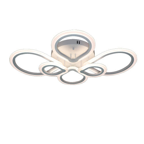 Потолочная светодиодная люстра Mirastyle JX-19089/4+2 WH