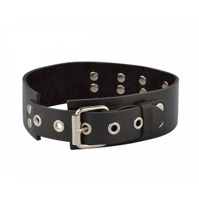 Ошейник Sitabella с кольцом чёрный