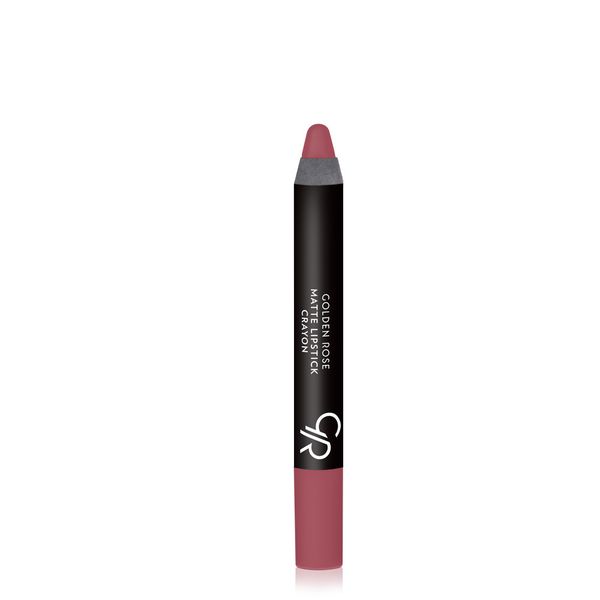 Помада-карандаш для губ «Golden rose» Matte lipstick crayon №08