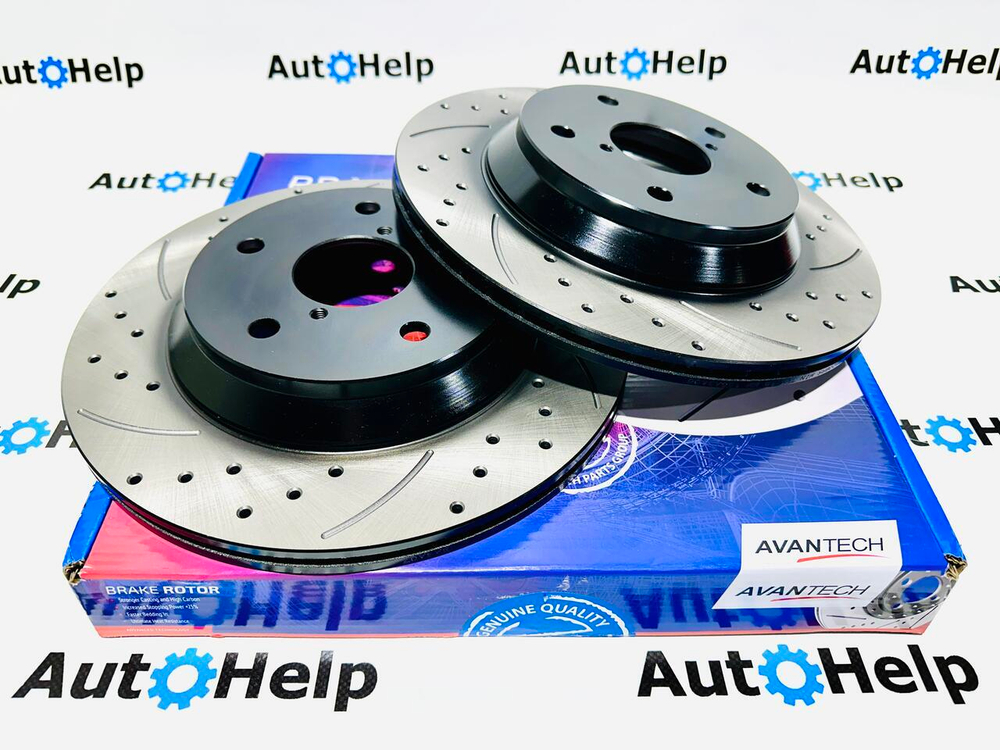 Диск тормозной перфорированный Avantech BR5009RR задний правый 285mm