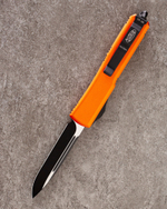 Автоматический складной нож SteelBro Microtech Ultratech S/E Standart Black VG-10 121-1OR (черный-оранжевый)