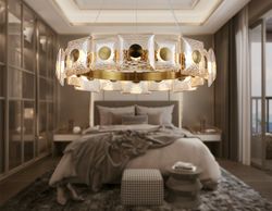 Ambrella Подвесная светодиодная люстра Crystal LH31027