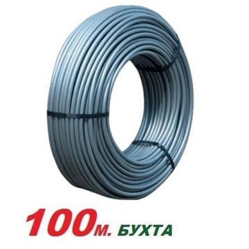 Труба полиэтиленовая Uni-Fitt 16х2.2 PE-Xa/EVOH серая арт. 565X1610 в бухте 100 м