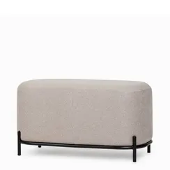 Пуф Pawai 80х45 см, бежевый