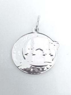 Подвеска Эстерелла, серебро 925*, родирование, золочение/Ф