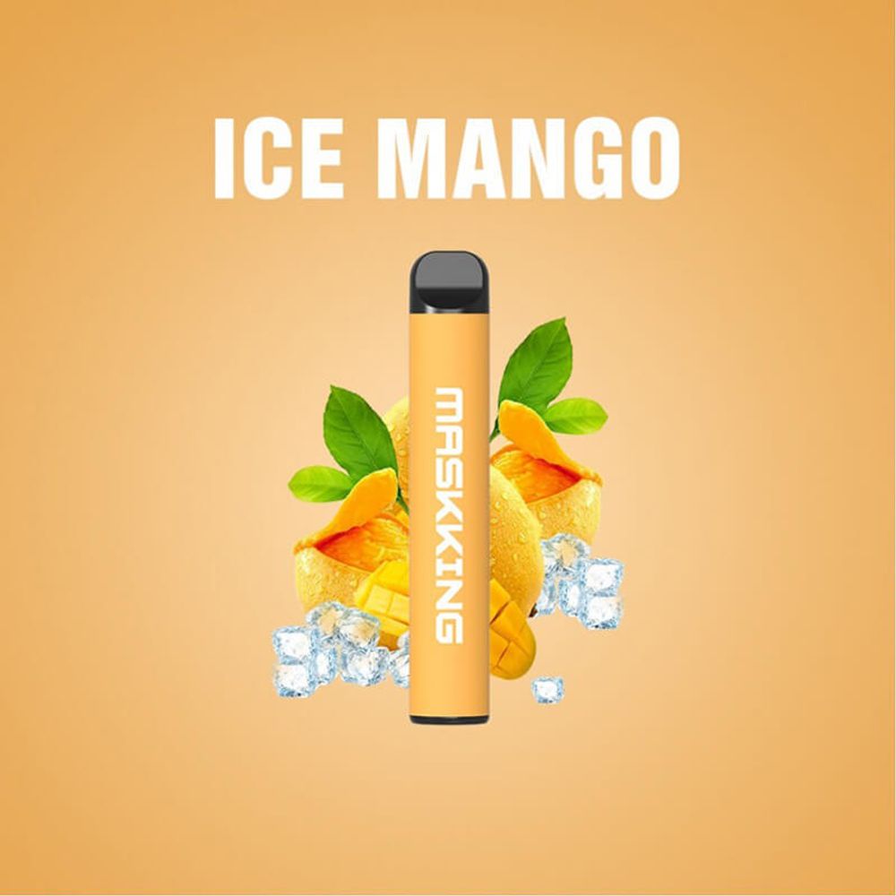 Одноразовая электронная сигарета Maskking High 2.0 - Ice Mango (Манго) 450 тяг