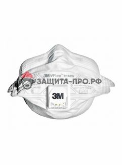 Респиратор 3M 9162 V Vflex, FFP2, с клапаном